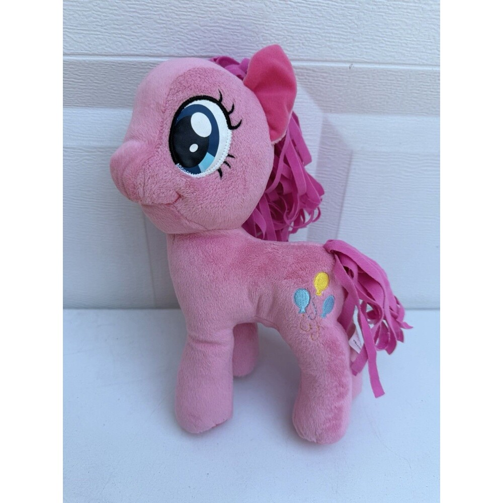 2012 My Little Pony Pinky Pie Plush Ribbon Hair Hasbro EUC Funjoy Balloons P16